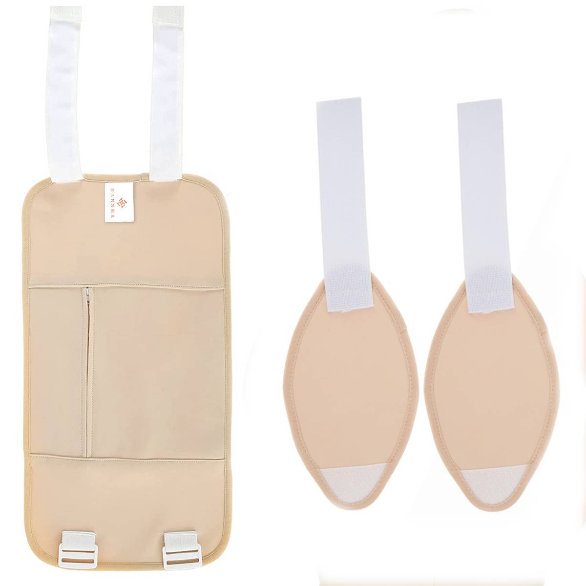 HANNEA® Castor Oil Pack, Oil Pack Wrap for Liver Detox, Reusable & Highly Absorbent Caster Oil Packs Cotton Flannel with Elastic Strap HANNEA® Castor Oil Pack, Oil Pack Wrap for Liver Detox, Reusable & Highly Absorbent Caster Oil Packs Cotton Flannel with Elastic Strap